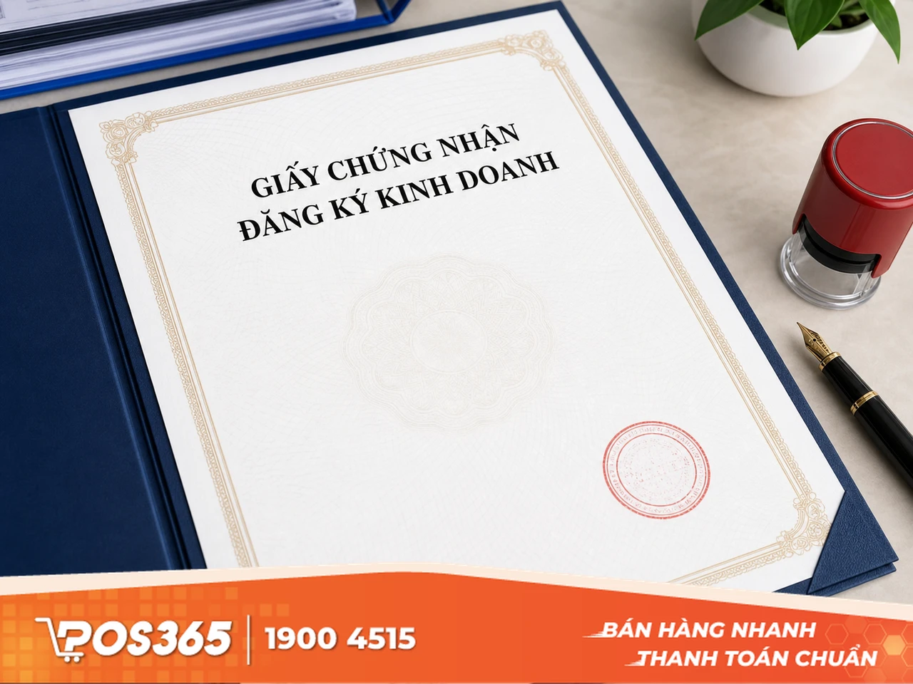 Giấy chứng nhận đăng k&yacute; kinh doanh