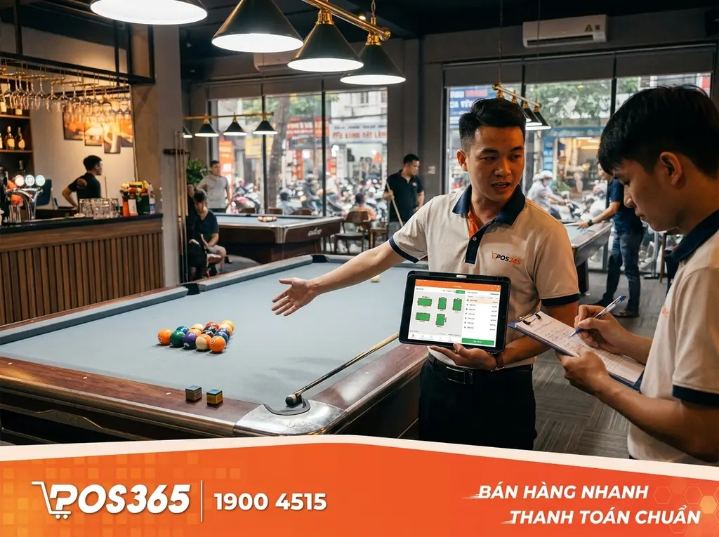 Góc nhìn Nhân viên phục vụ: Ghi nhận nhanh tại bàn, kiểm đếm thực tế và bàn giao chéo