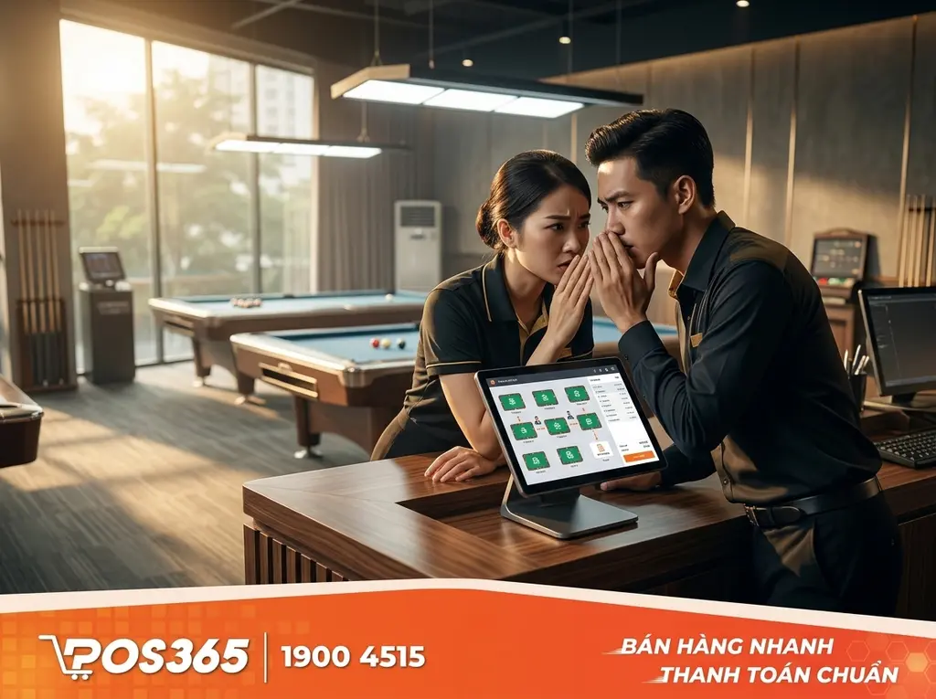 Gộp hóa đơn, đổi bàn để giấu doanh thu dịch vụ và đồ uống
