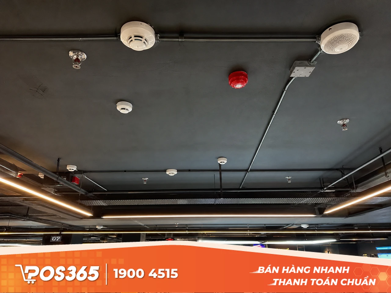 Hệ thống b&aacute;o ch&aacute;y v&agrave; chữa ch&aacute;y tự động