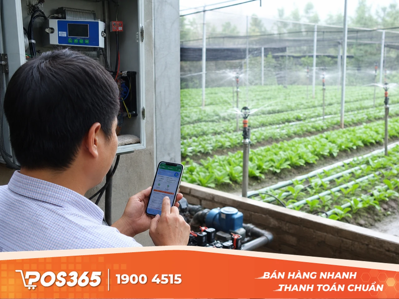 Hệ thống tưới và bón phân tự động điều khiển từ xa