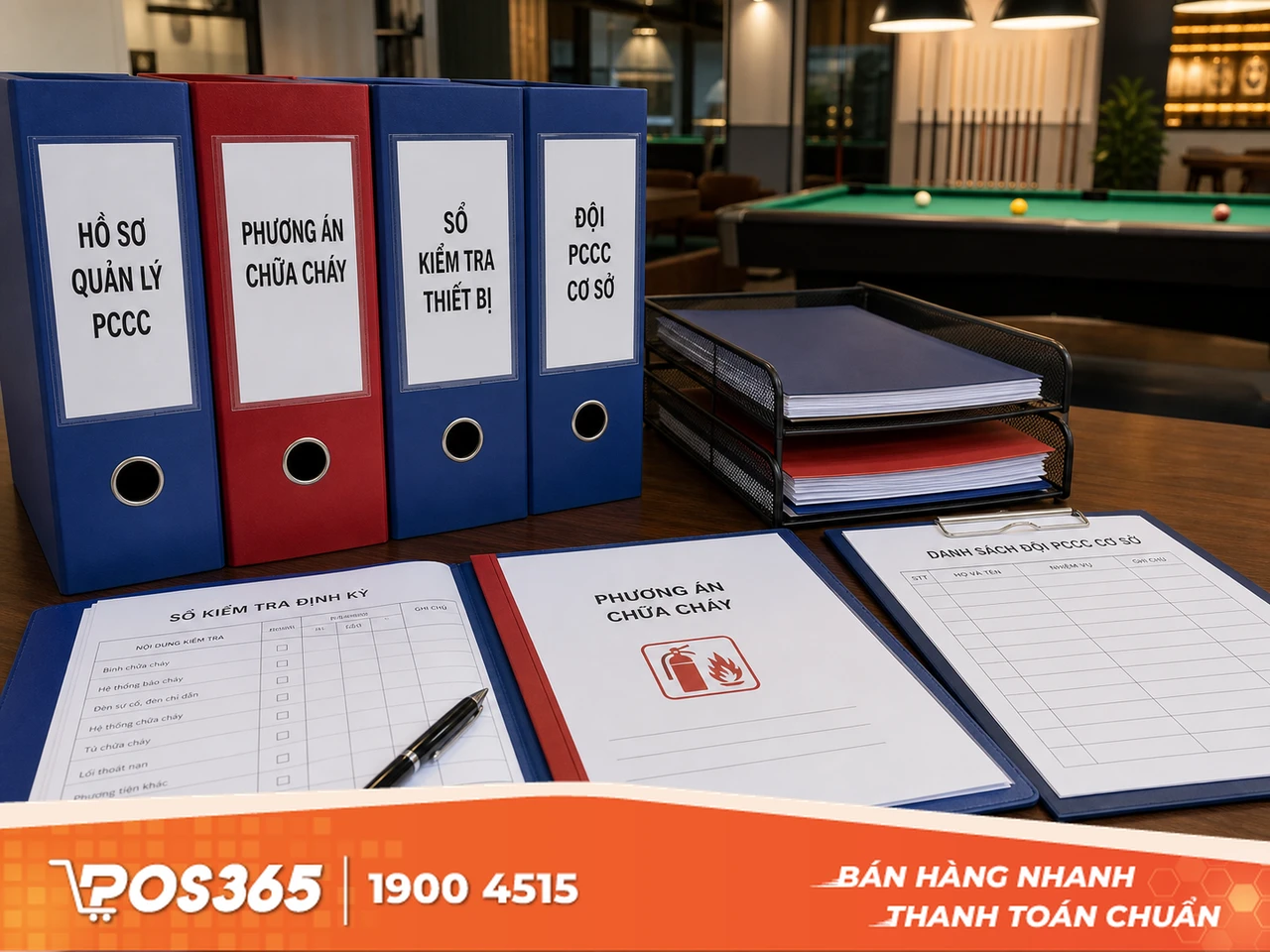 Hồ sơ quản l&yacute; v&agrave; theo d&otilde;i hoạt động PCCC tại cơ sở