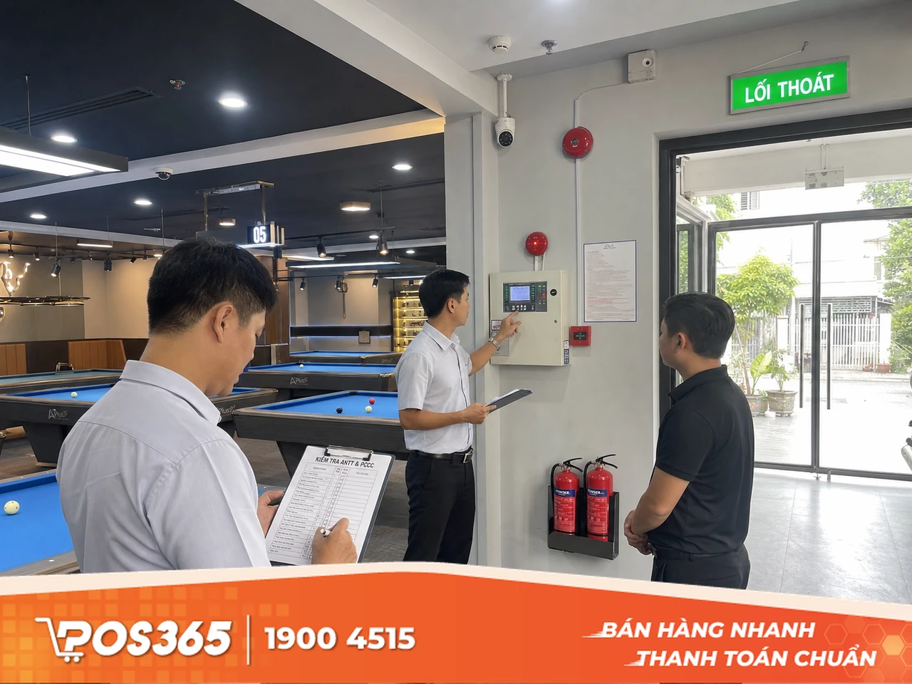 Ho&agrave;n tất thủ tục xin giấy ph&eacute;p ANTT v&agrave; PCCC