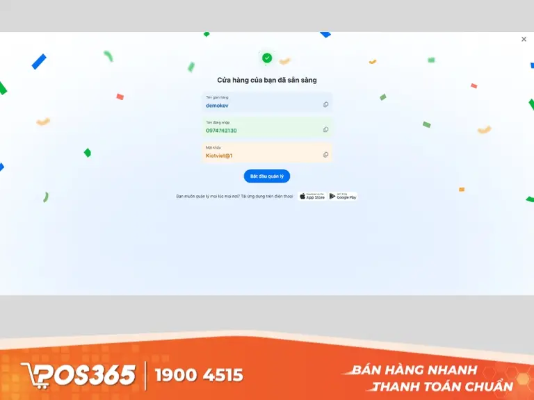 Hoàn tất và sử dụng