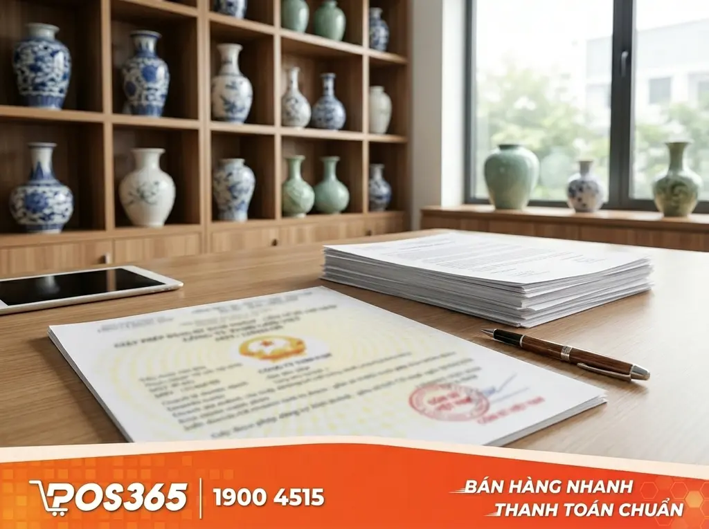 Ho&agrave;n thiện thủ tục đăng k&yacute; kinh doanh gốm sứ