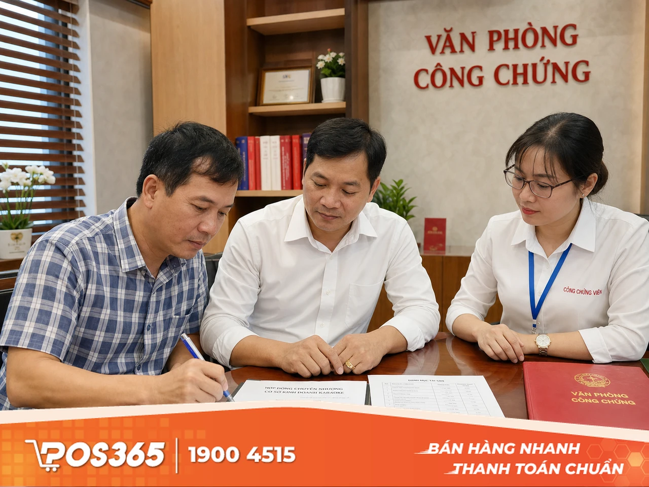 Hợp đồng sang nhượng bắt buộc phải lập vi bằng hoặc công chứng