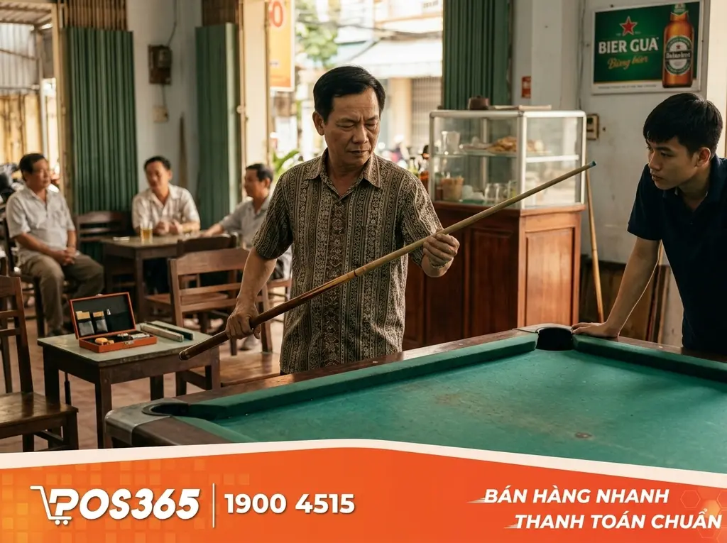 Hướng dẫn cách kiểm tra và sửa cơ bida bị cong vênh tại quán