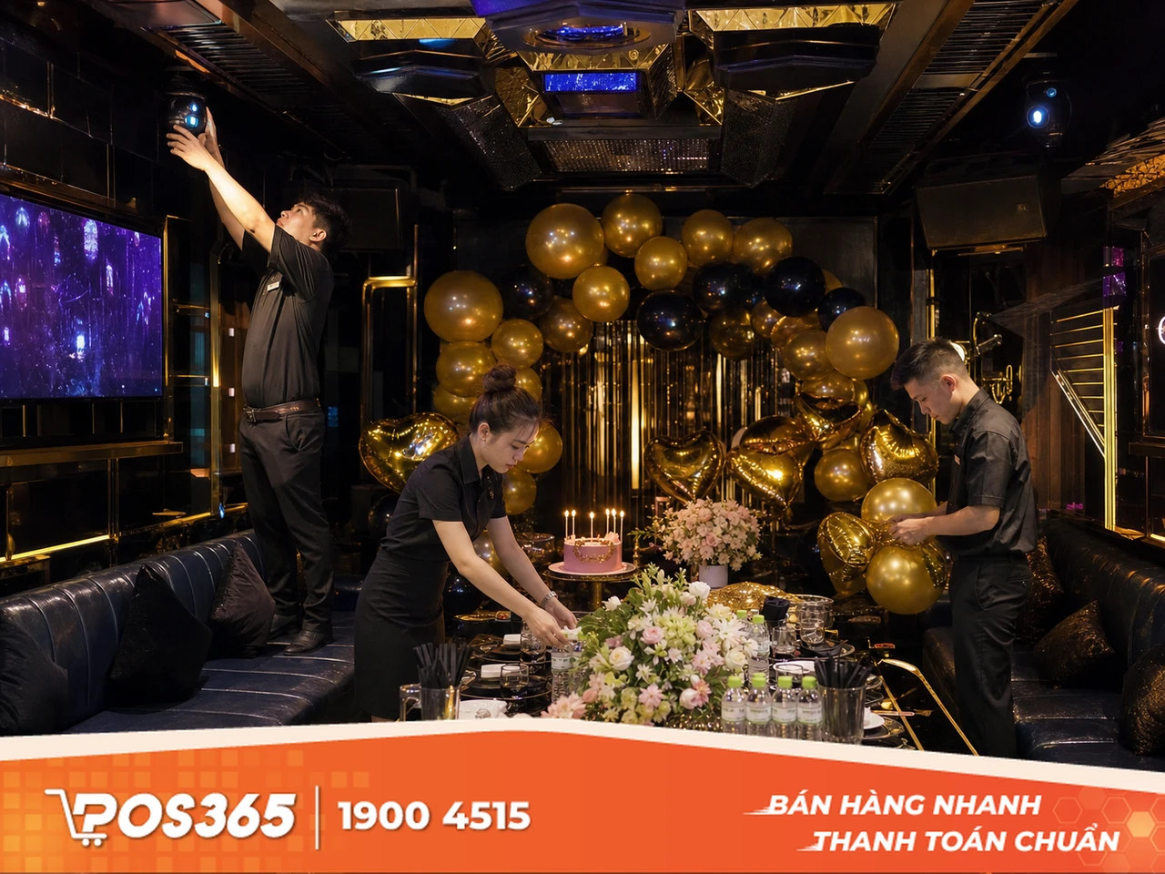 Khai thác dịch vụ trang trí sinh nhật và tiệc trọn gói