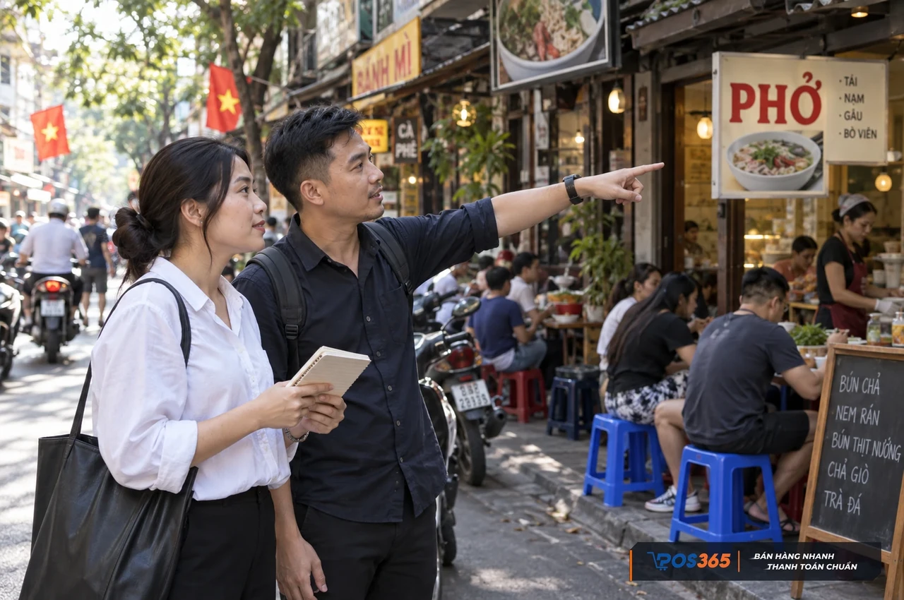 Khảo sát thị trường trước khi mở nhà hàng