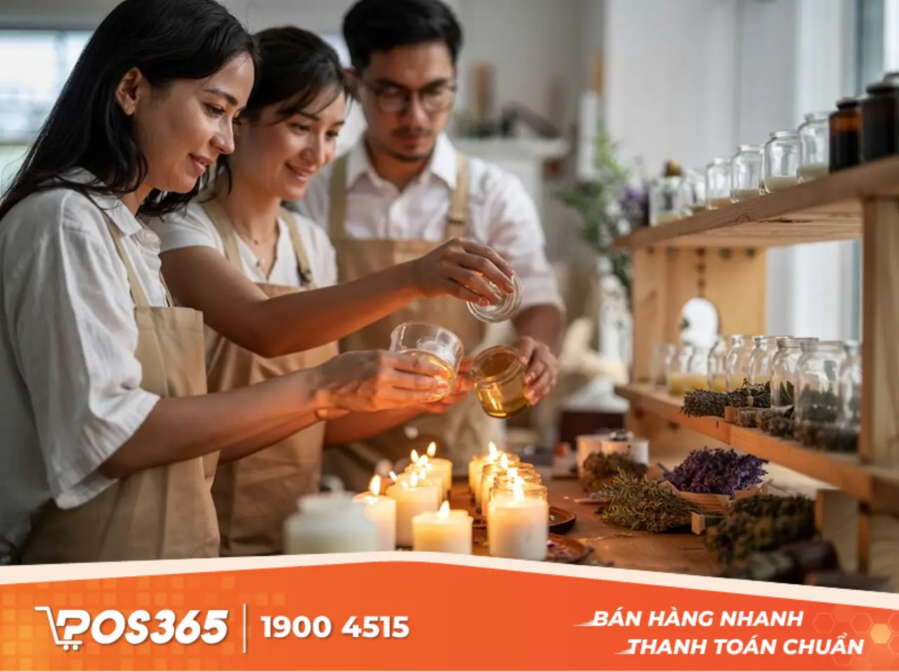Khởi nghiệp nến thơm & Tinh dầu thi&ecirc;n nhi&ecirc;n