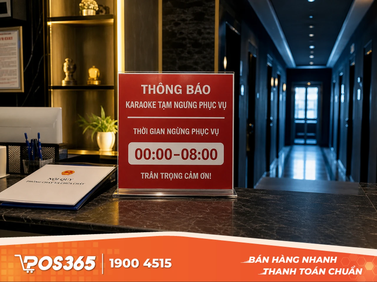 Khung giờ cấm hoạt động đối với qu&aacute;n karaoke
