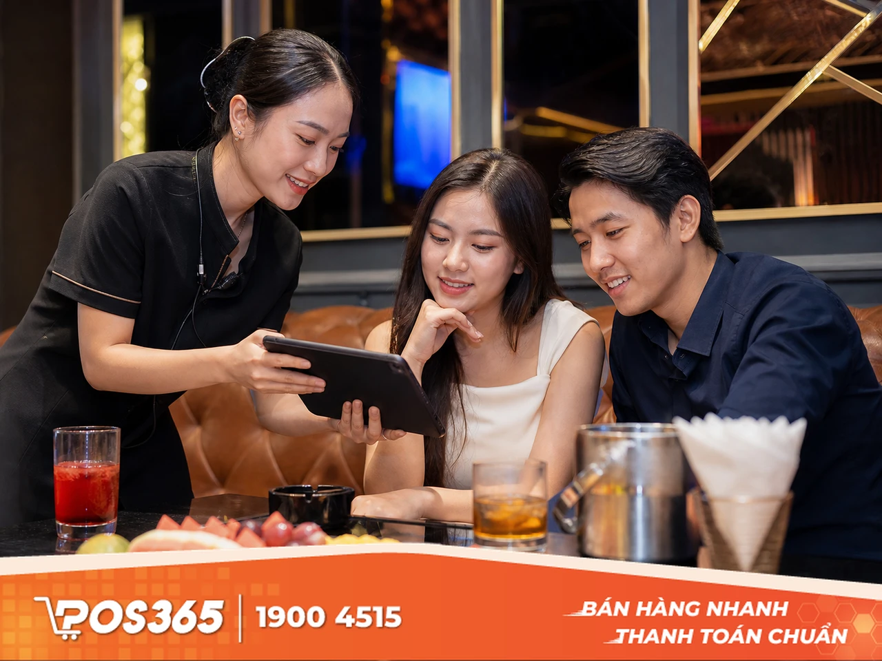 Kịch bản cho nhân viên phục vụ bàn và order di động