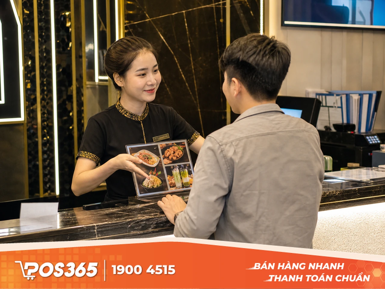 Kịch bản cho nhân viên thu ngân tại quầy