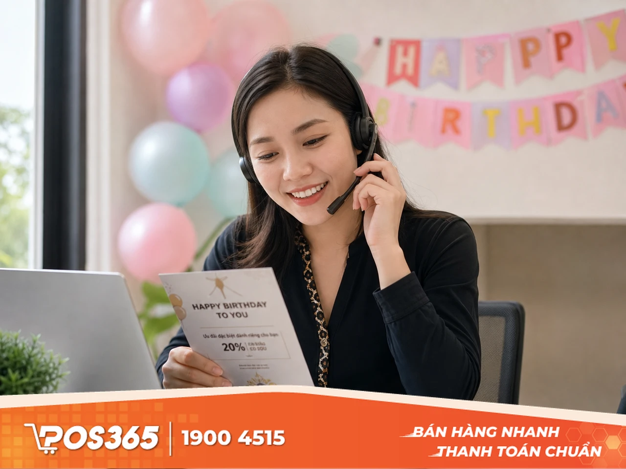 Kịch bản ch&uacute;c mừng sinh nhật sớm v&agrave; tặng ưu đ&atilde;i độc quyền