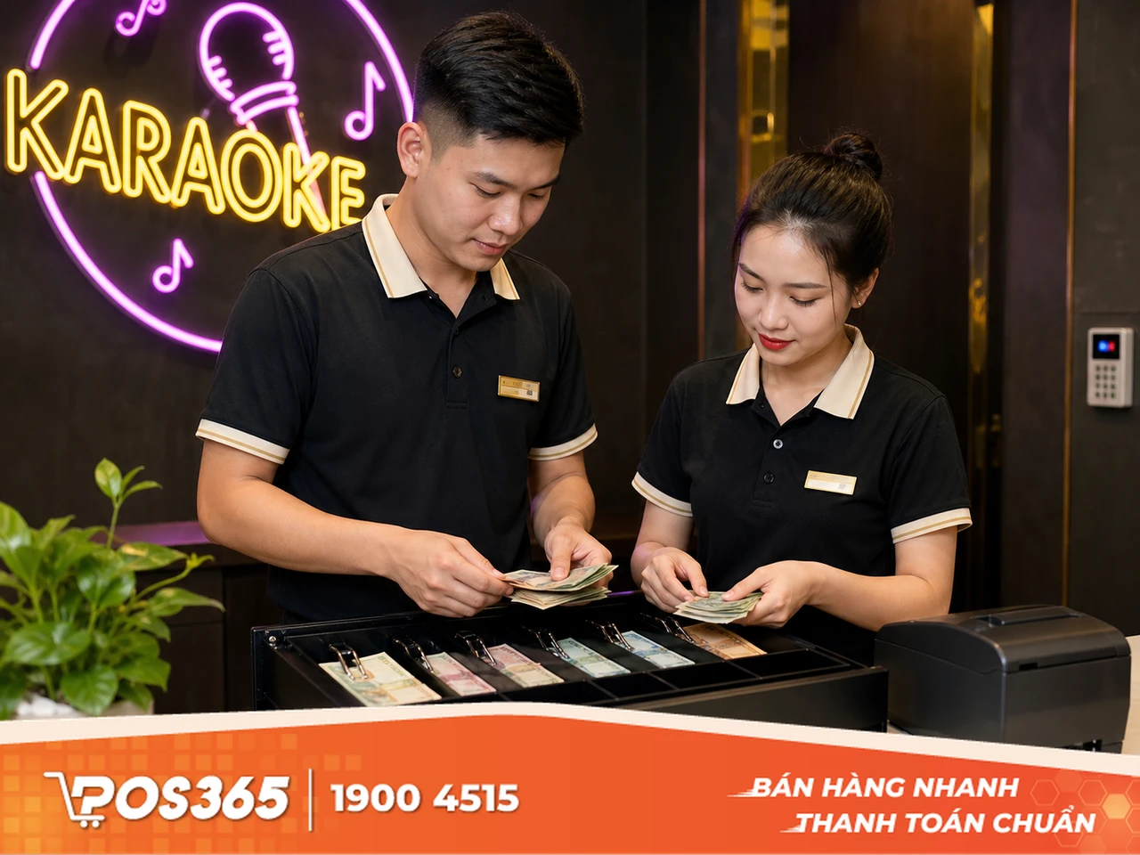 Kiểm đếm tiền mặt thực tế trong két sắt (Cash Drawer)