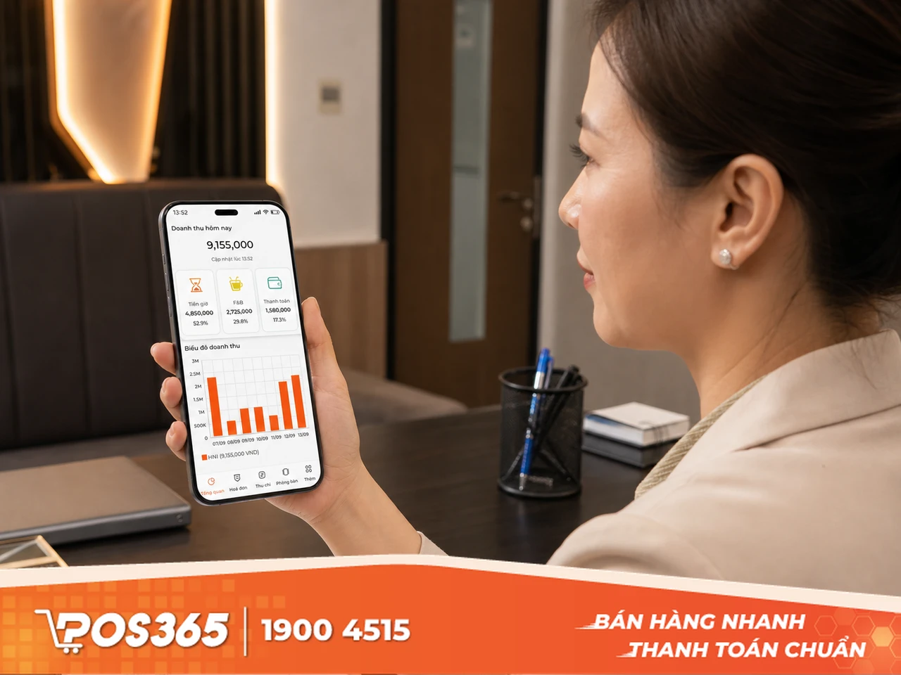 Kiểm so&aacute;t chặt chẽ biến động doanh thu v&agrave; d&ograve;ng tiền