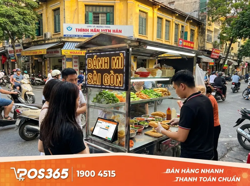 Kinh doanh chuỗi bánh mì hoặc xe đẩy bánh mì