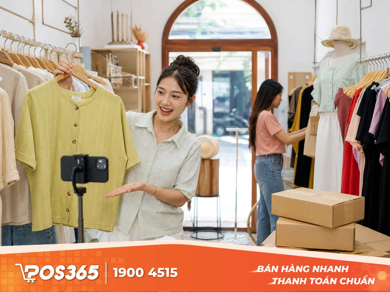 Kinh doanh quần áo, thời trang online kết hợp offline