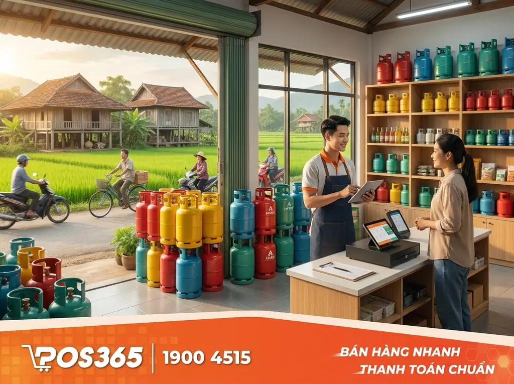 Kinh nghiệm kinh doanh gas ở nông thôn đánh bại đối thủ lâu năm