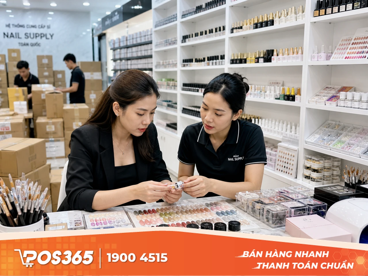 Kinh nghiệm thực chiến khi nhập sỉ phụ kiện nail TPHCM