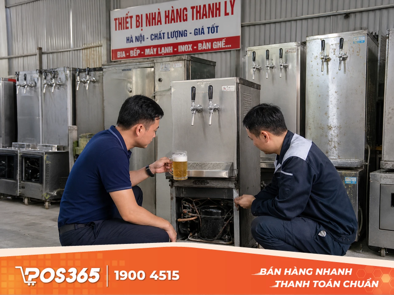 Kinh nghiệm thực tế khi chọn mua tủ bia hơi thanh lý
