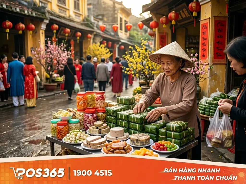 Kinh nghiệm xương máu để bán đồ ăn Tết không lo ôm hàng