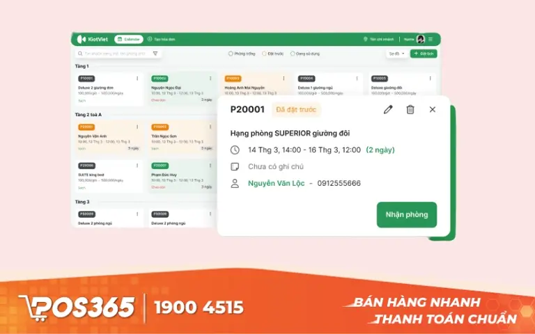 KiotViet Hotel - Giải ph&aacute;p quản l&yacute; kh&aacute;ch sạn kh&ocirc;ng cần internet