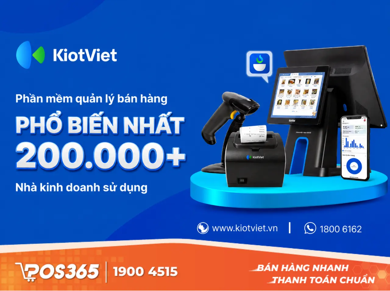 Phần mềm KiotViet - Dễ sử dụng, tối ưu kiểm kho nhanh