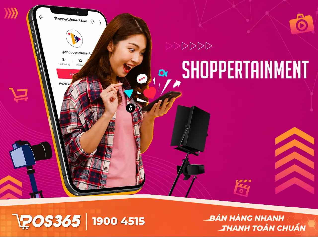 Kỷ nguyên Shoppertainment: Phải làm Livestream & Video ngắn