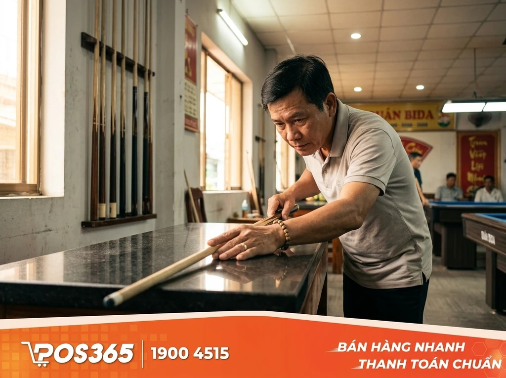 Kỹ thuật bảo quản cơ bida (Billiards Cues) thẳng tắp