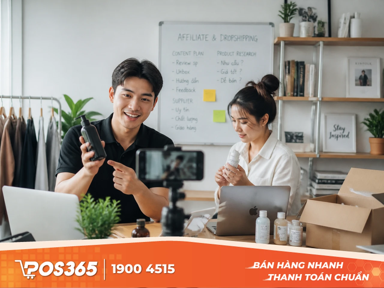 L&agrave;m Affiliate Marketing v&agrave; Dropshipping