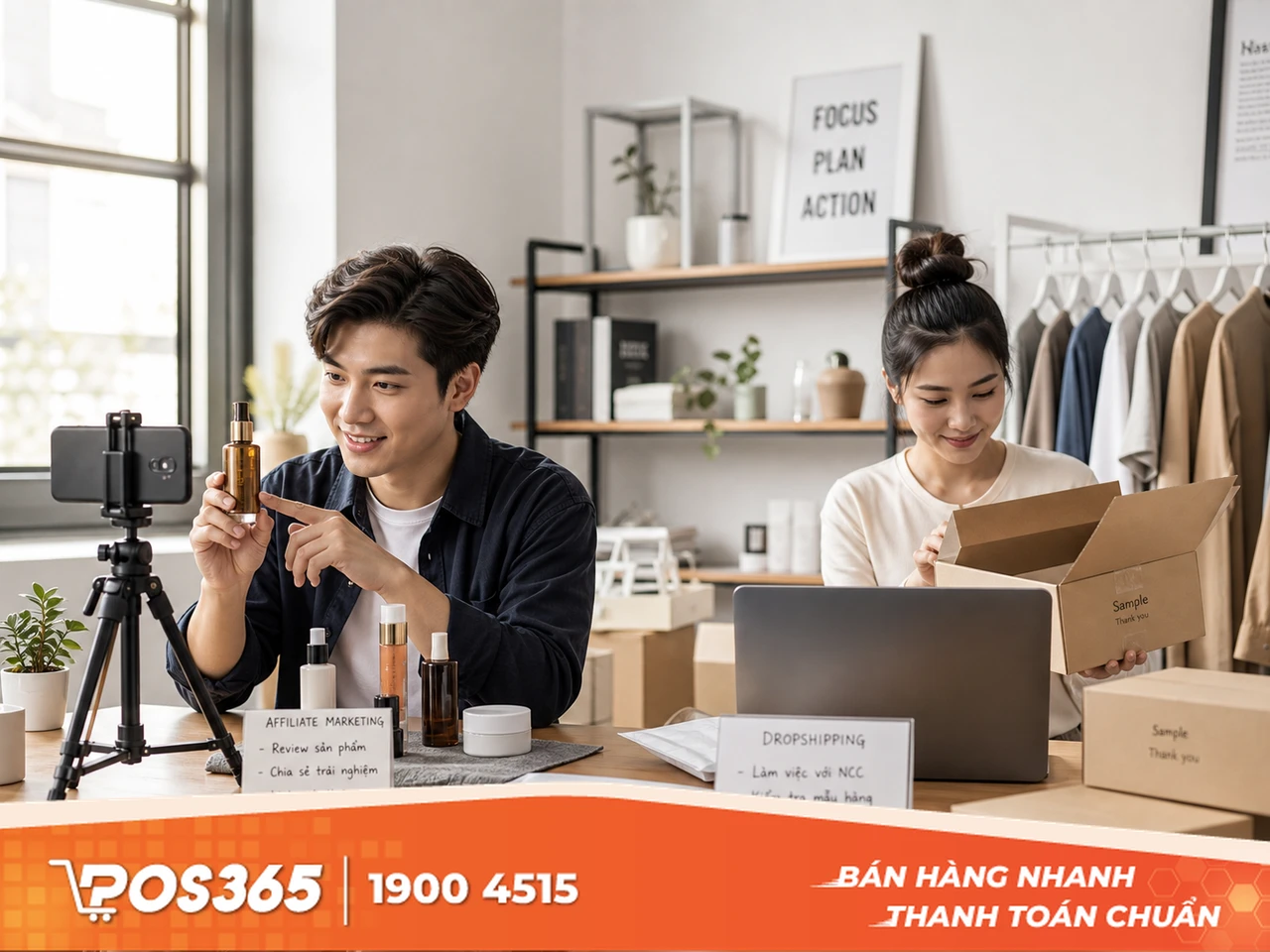 L&agrave;m gi&agrave;u từ Dropshipping v&agrave; Affiliate Marketing