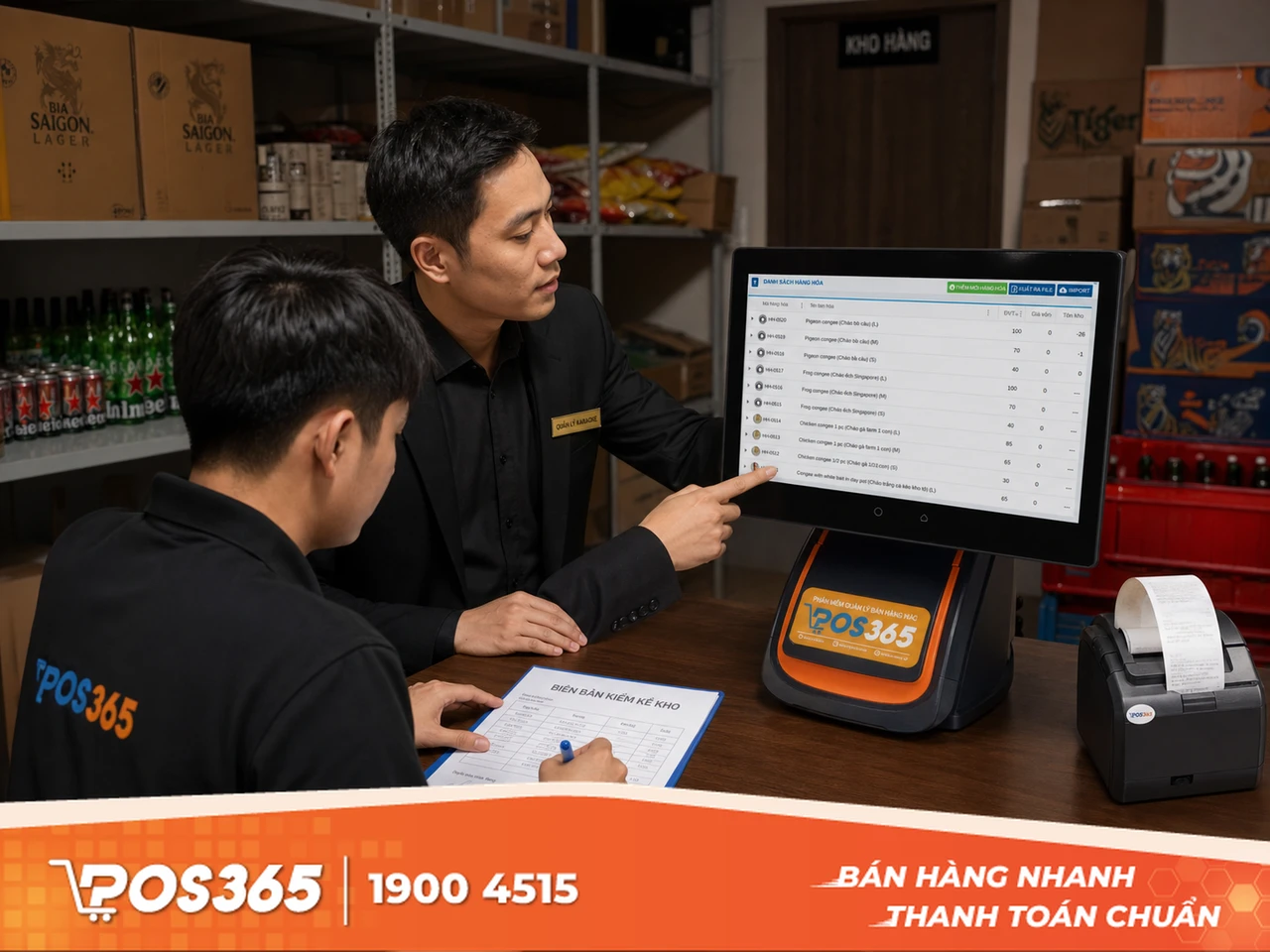 Lập bi&ecirc;n bản kiểm k&ecirc;, k&yacute; duyệt v&agrave; c&acirc;n bằng kho