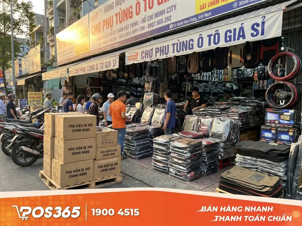 Lấy sỉ tại c&aacute;c chợ đầu mối & cửa h&agrave;ng lớn