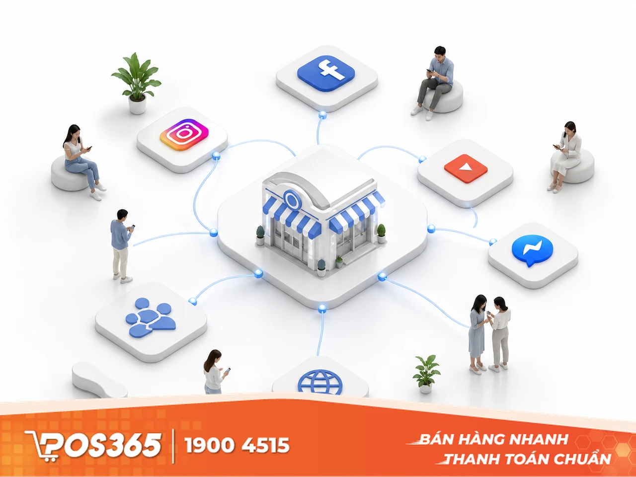 Liên kết Fanpage trên đa nền tảng