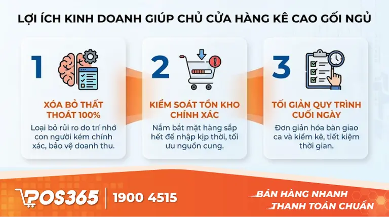 Lợi &iacute;ch vượt trội gi&uacute;p chủ cửa h&agrave;ng k&ecirc; cao gối ngủ