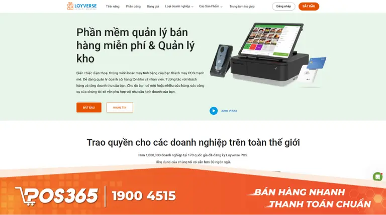 Loyverse POS - App quản lý nhà hàng miễn phí trên điện thoại & máy tính bảng