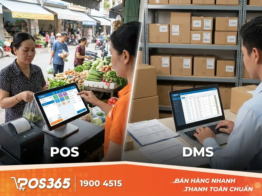 Lựa chọn phần mềm DMS hay phần mềm quản lý điểm bán (POS)?