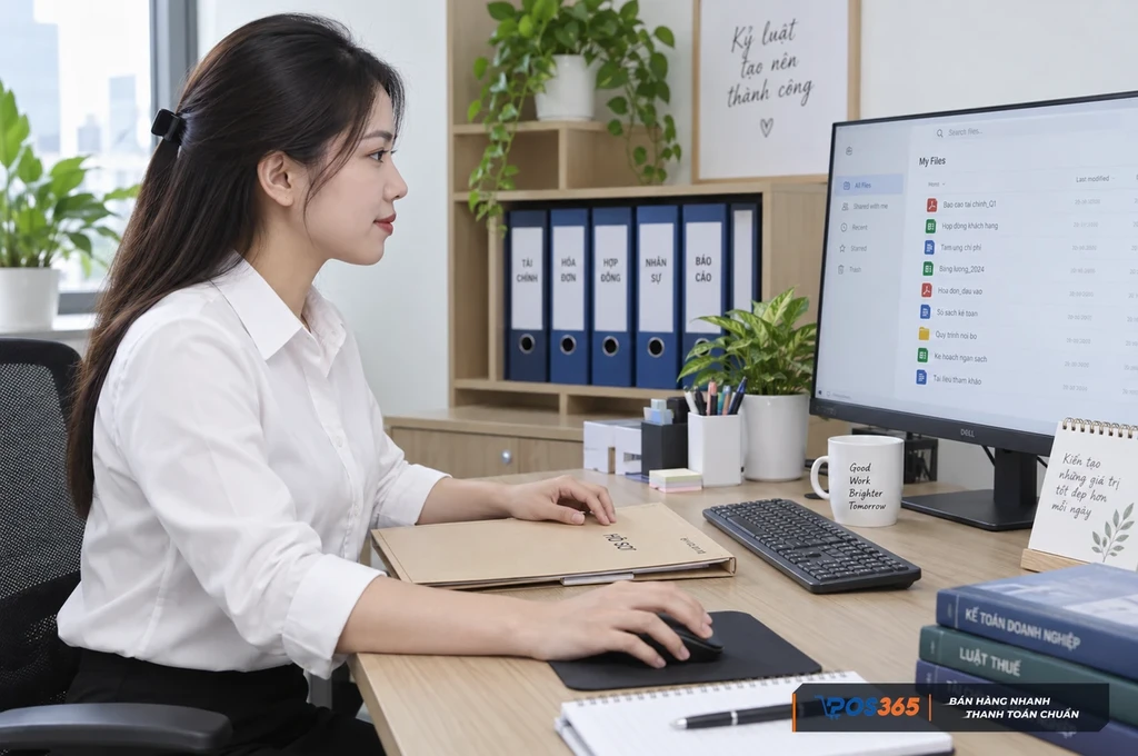 Lưu trữ hóa đơn điện tử trong công việc