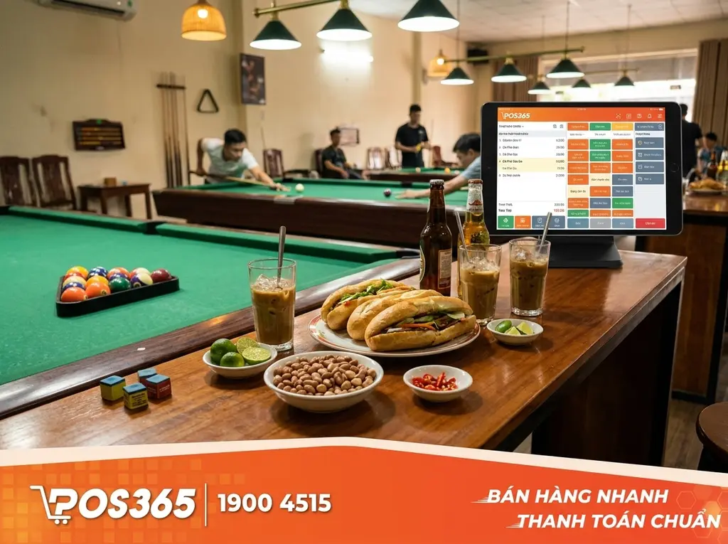 Mặt hàng F&B và vật tư tiêu hao