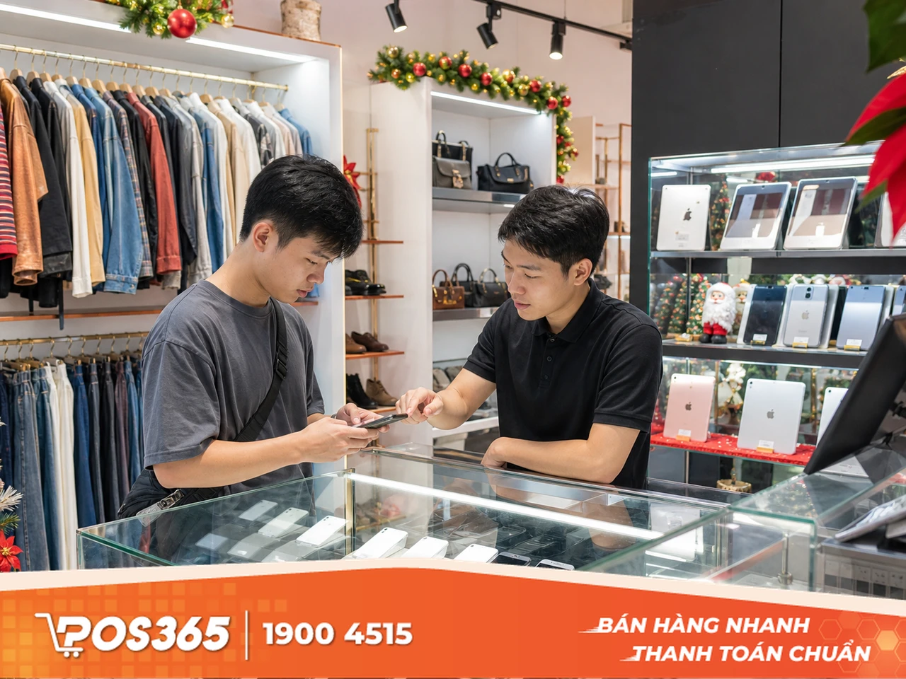 Mặt hàng thời trang và công nghệ đã qua sử dụng
