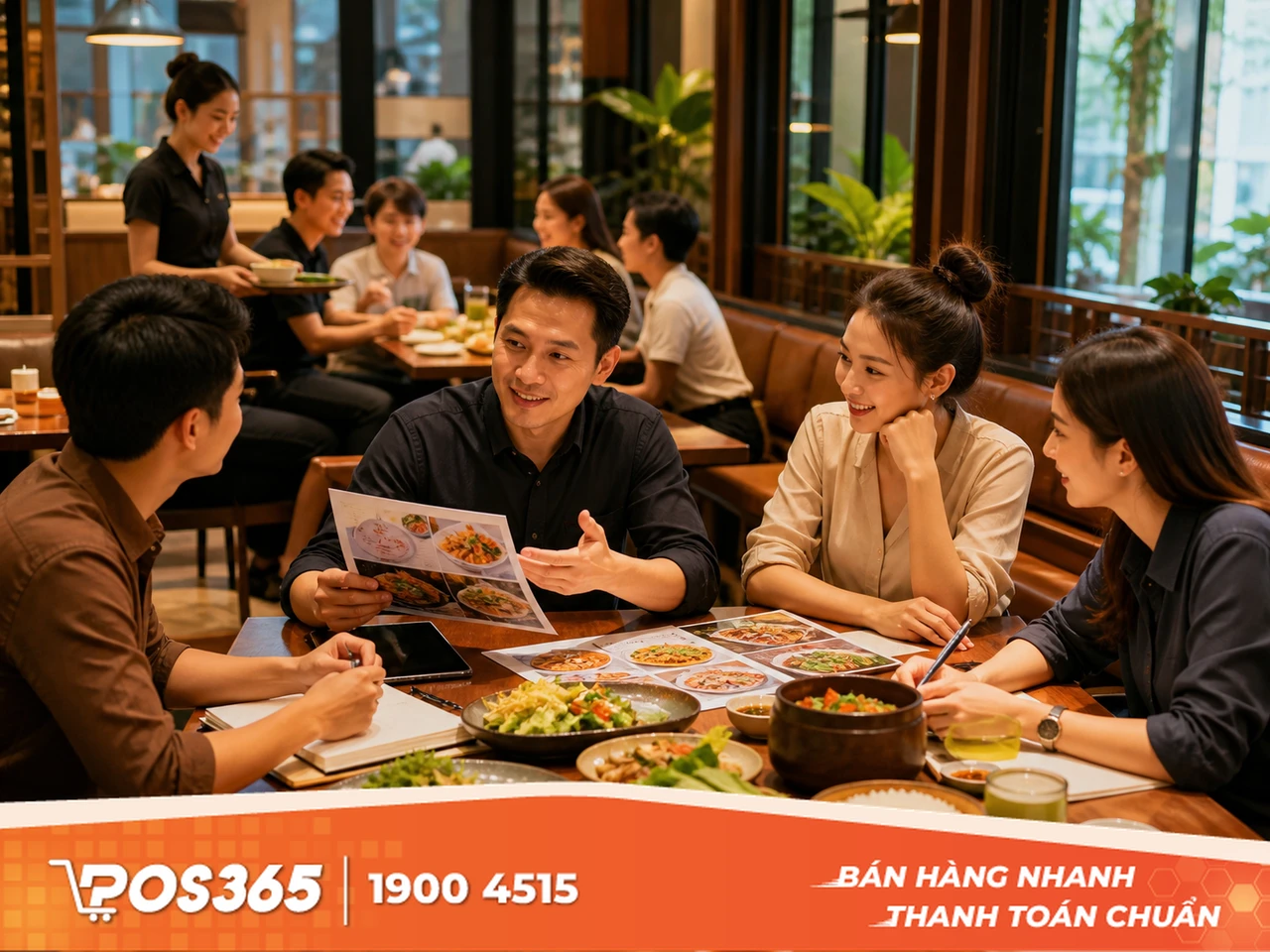 Mẫu bài quảng cáo cho nhà hàng và quán ăn