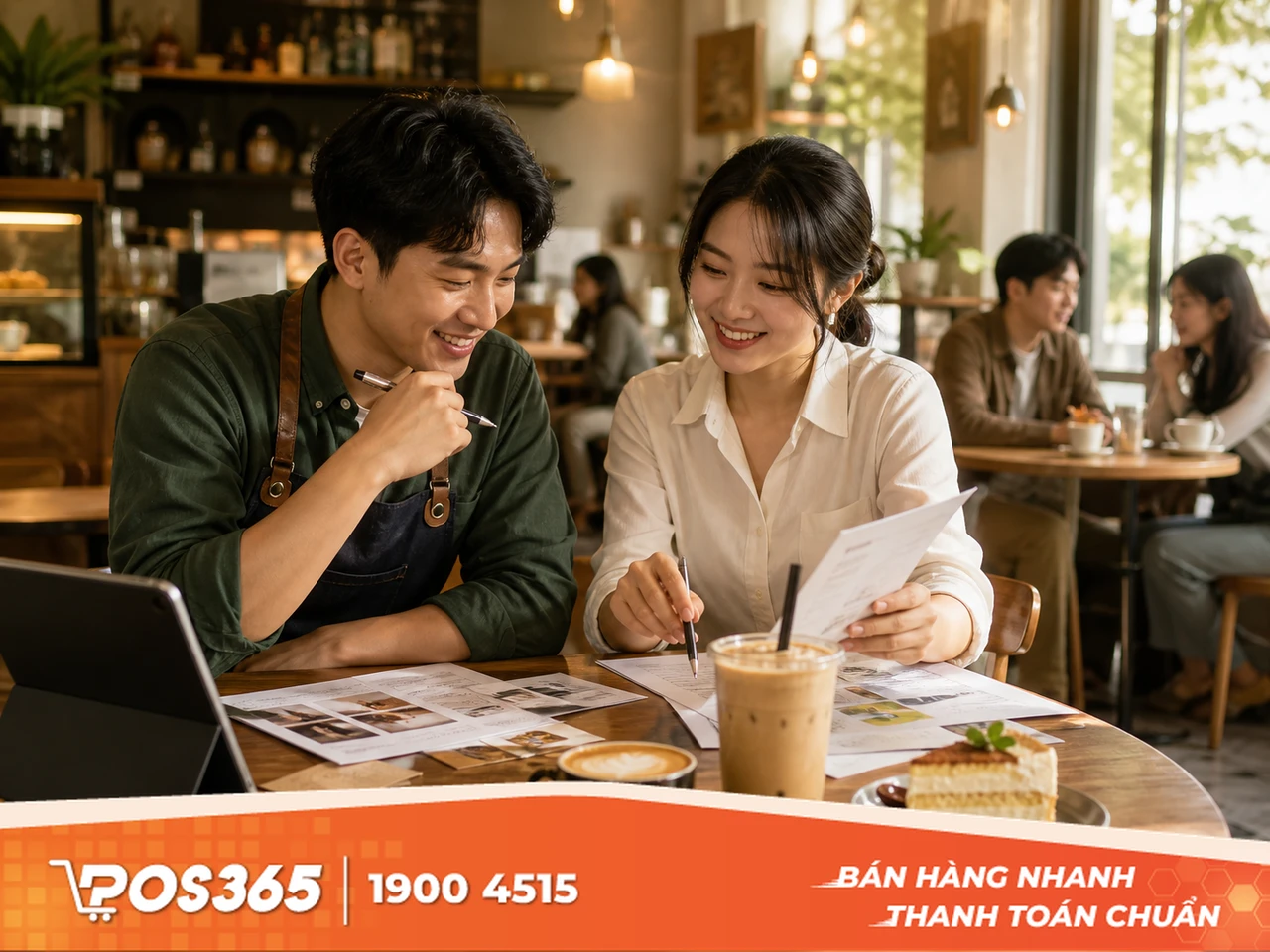 Mẫu bài quảng cáo cho quán cafe và trà sữa