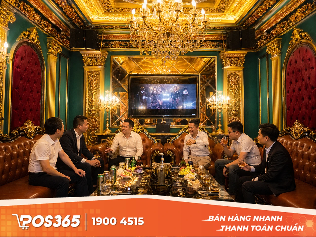Mẫu ph&ograve;ng karaoke phong c&aacute;ch Cổ điển / VIP Ho&agrave;ng Gia