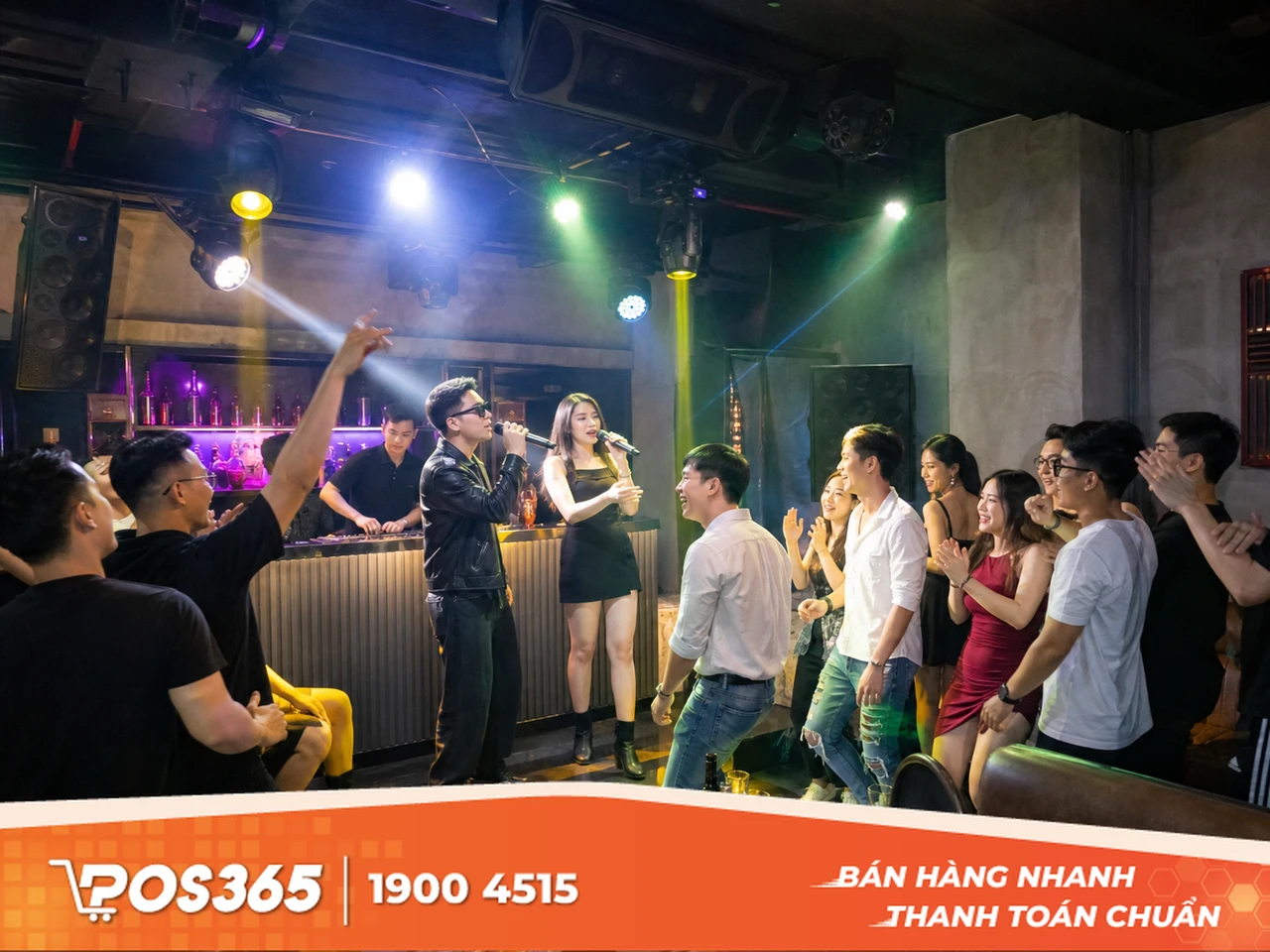 Mẫu ph&ograve;ng karaoke phong c&aacute;ch Mini Bar năng động