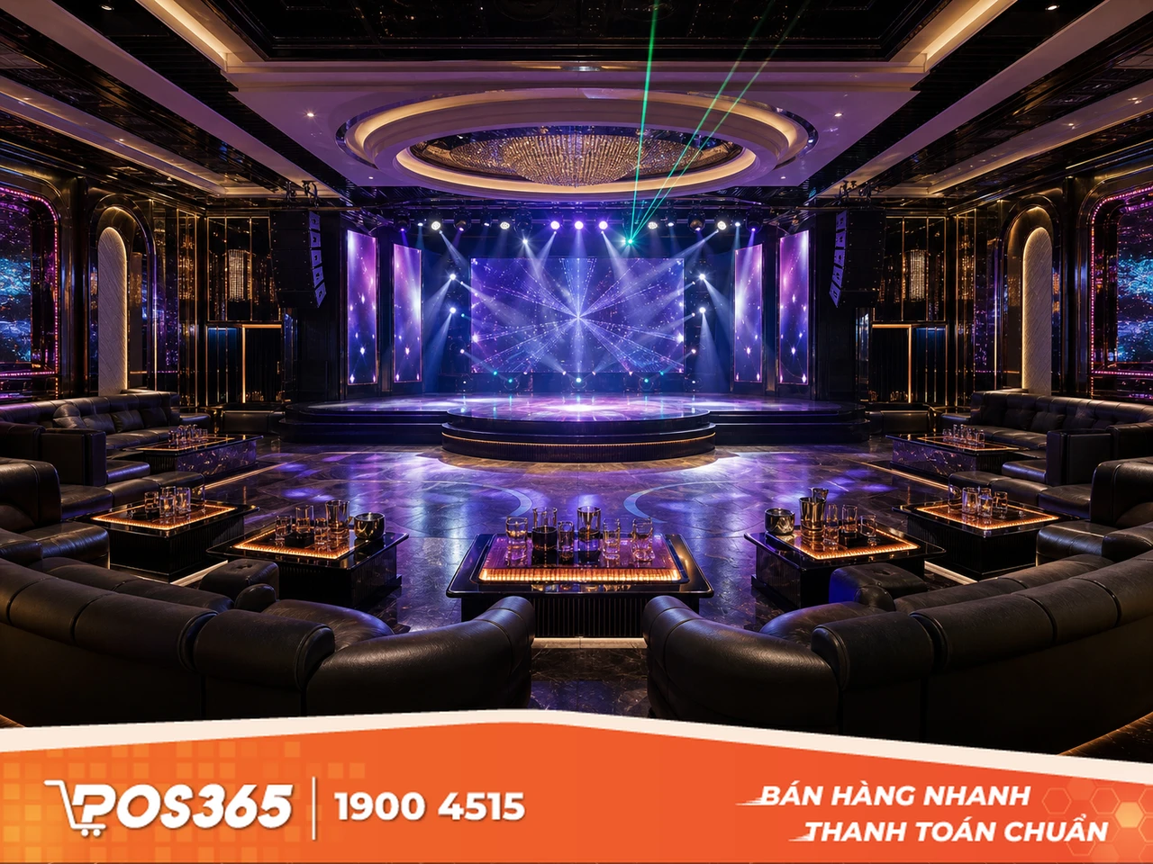 Mẫu phòng karaoke Super VIP dạng Club mini