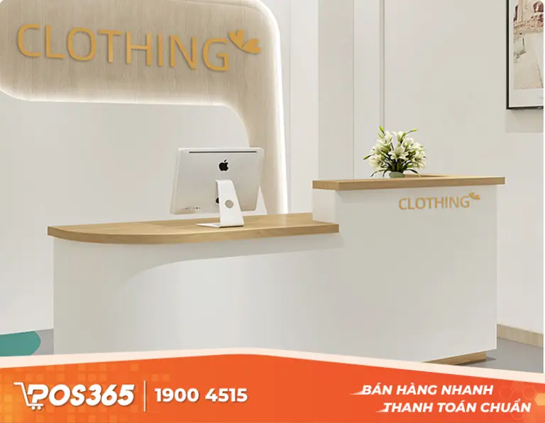Mẫu quầy thu ng&acirc;n tối giản (Minimalist)