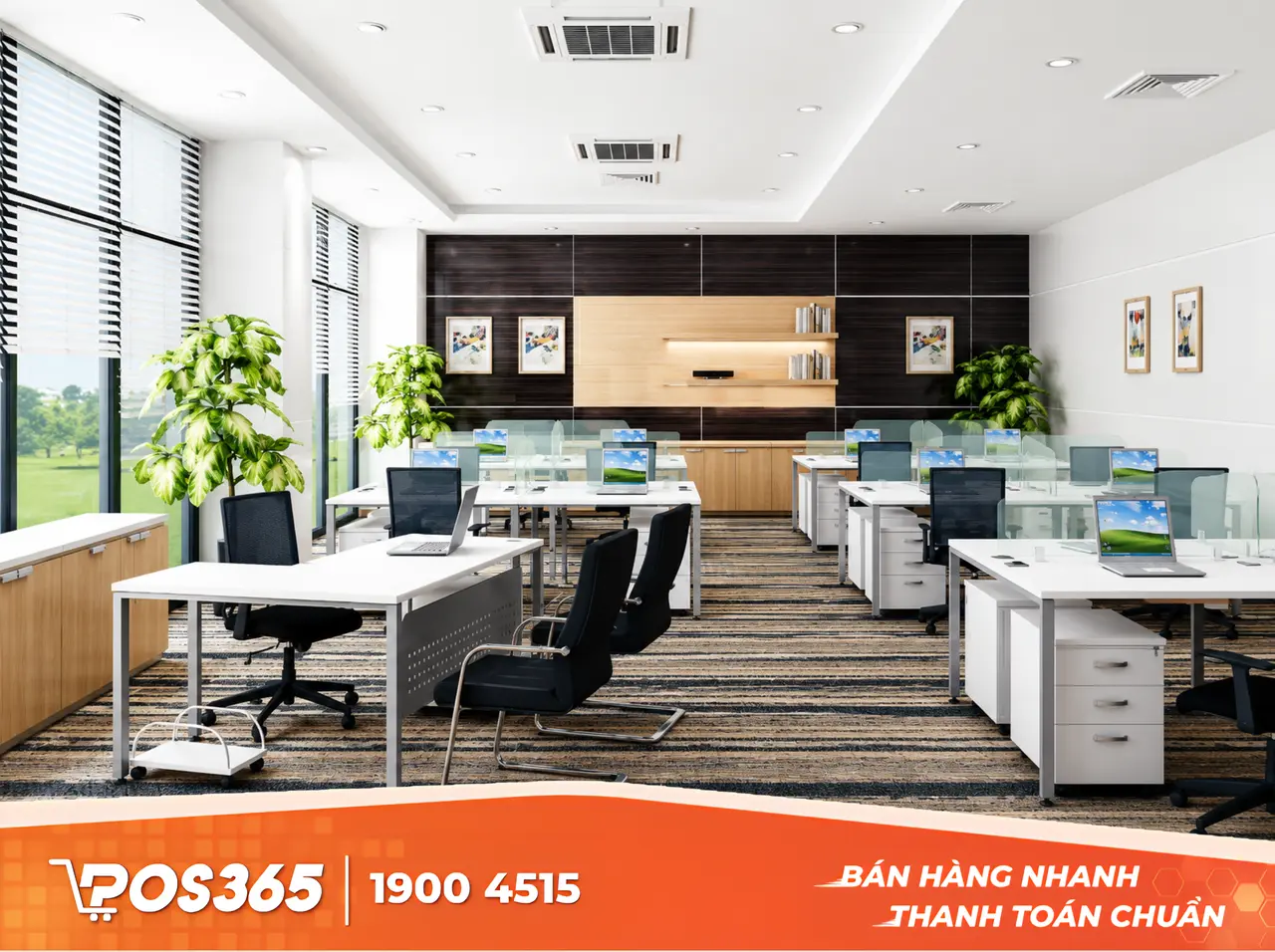 Mẫu thiết kế cho văn phòng nhỏ ( Dưới 50m2) - 2