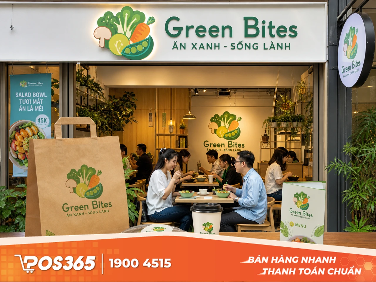 Mẫu thiết kế logo mang biểu tượng rau củ quả