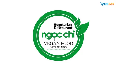 mẫu thiết kế logo nh&agrave; h&agrave;ng chay 1
